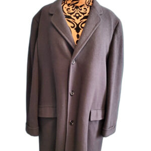 Rare Vintage Gentlemen’s Hand Tailored Davenport wool & cashmere Peacoat!  Large